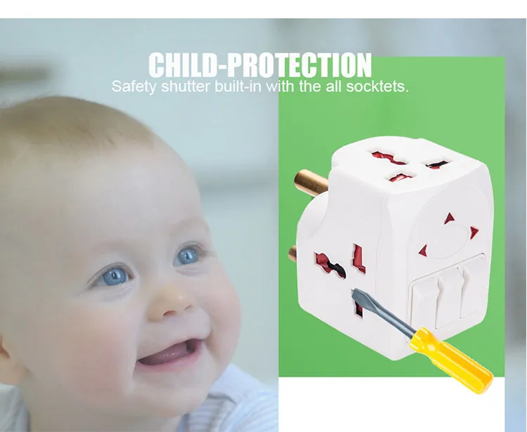 < 3mm on-off Type OEM, ODM CE Approval Universal Plug Socket