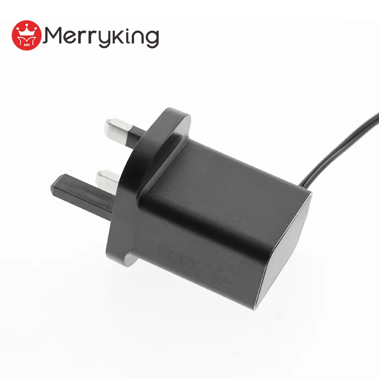 100-240VAC 5V 1A DC 2468 24AWG 1.5m Power Adapter with CE CB Certifications