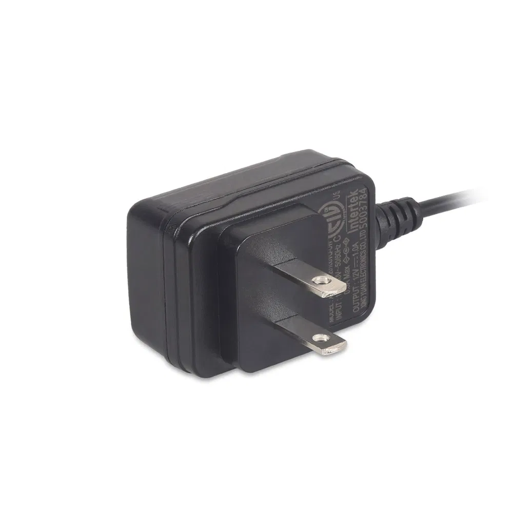 12V 1.0A Power Adapter with ETL FCC Cec VI for LED Strip Lighting for USA Market