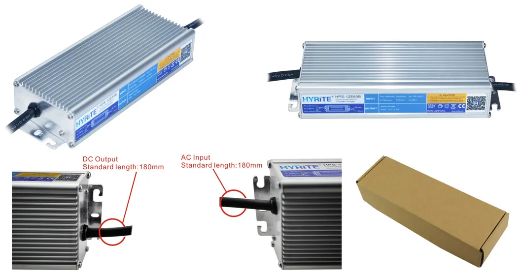 12V 24V 12.5A IP67 300W Waterproof LED Switching Power Supply