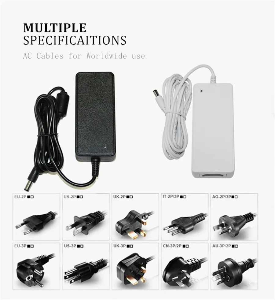 12V 7A AC/DC Switching Power Supply Desktop Adaptor OEM