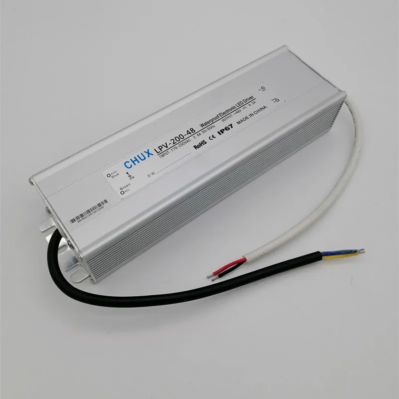 12V DC LED Waterproof Type 200W Switching Power Supply Lpv-200W-12V