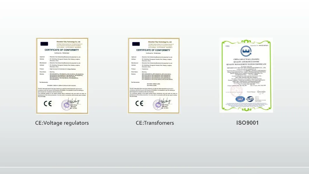 220V Intelligent Automatic Voltage Regulator Suitable for Resistive Capacitive Inductive and Mixed Loads