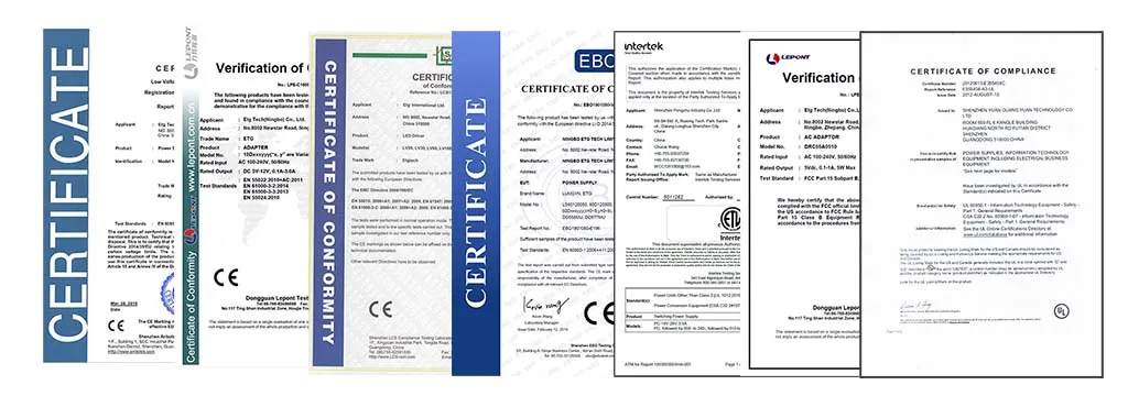 24V 1A 24W Wall Mount Switching Power Supply for CCTV Camera