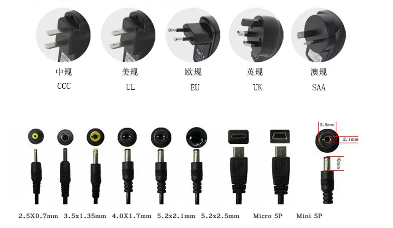 24V4a/12V8a 96W Laptop Charger/ Desktop Adapter/Power Supply/ Battery Charger