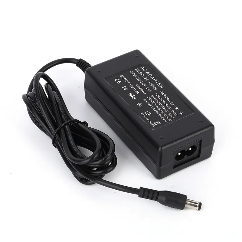 24W 12 volt DC 2 AMP power supply