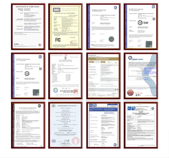 24W Universal 12V 2A 24V 1A AC DC Adapter Switching Power Supply Wall Mount Charger