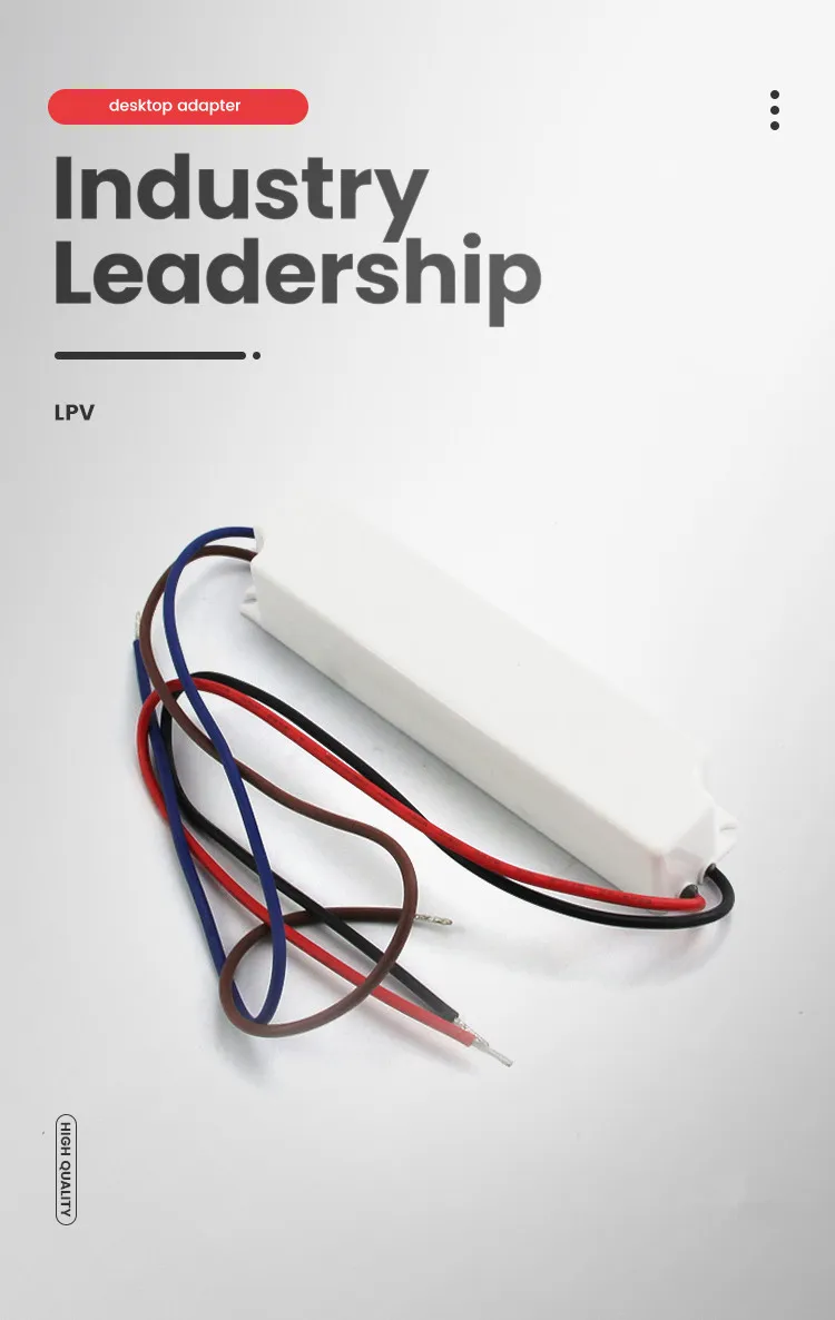 50W LED 24V Lpv50W Switching Power Supply Water-Proof Type SMPS