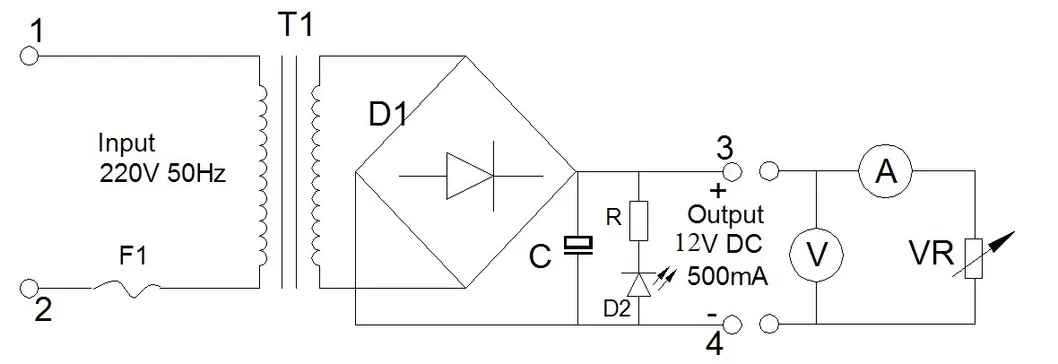 5W 12V AC Adapter with Ce GS Certificate