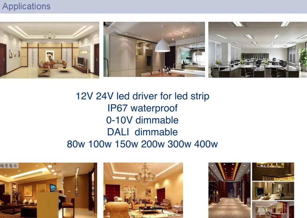 60W 70W 80W TUV SAA Approved Triac LED Driver