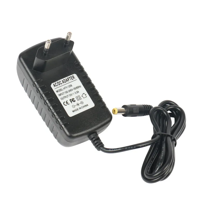Black Desktop AC Adaptor 5V5a 9V4a 12V3a 15V2a 18V2a DC Power Supply 36W AC/DC Adapter