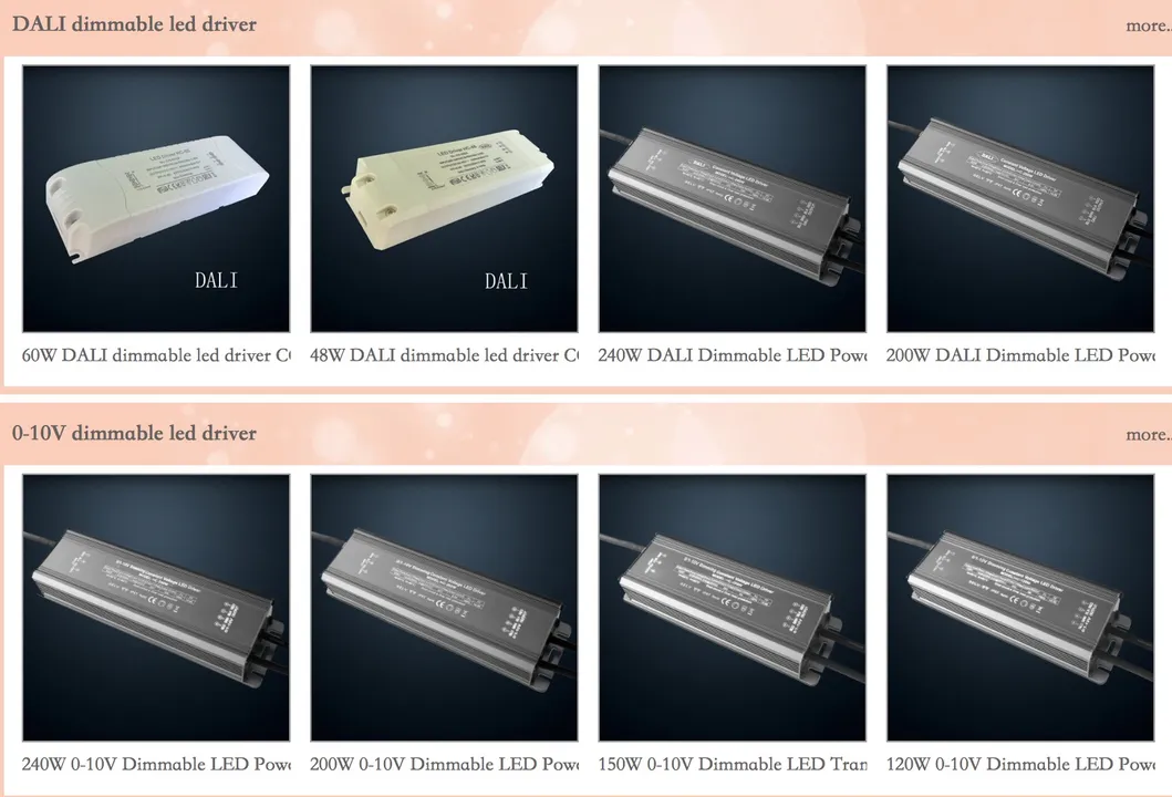 Cc Output Dali Dimming 80watt RoHS LED Power Supply