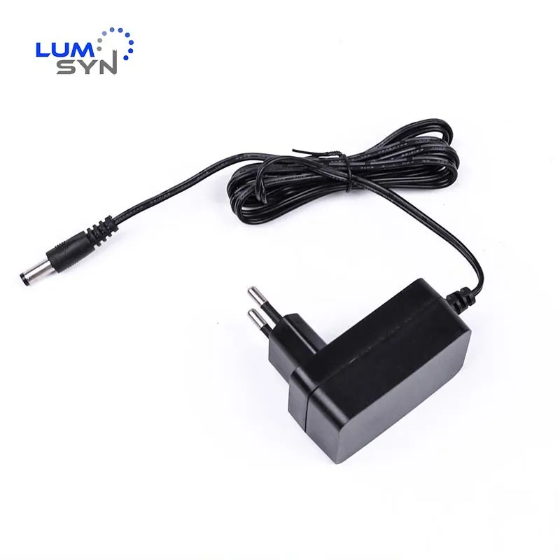 Factory Wholesale 5V 6V 7.5V 9V 12V 24V 36V 0.5A 1A 2A 3A 12W Switching Power Supply Plug-in AC Adapter Charger CE UL Ukca Certified DC Adaptor