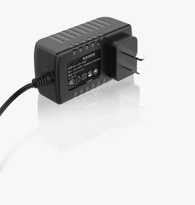 Free Sample 12V 2A 24W AC Adapter/ Switching Power Supply/Travel Charger with CCC, UL Certificates