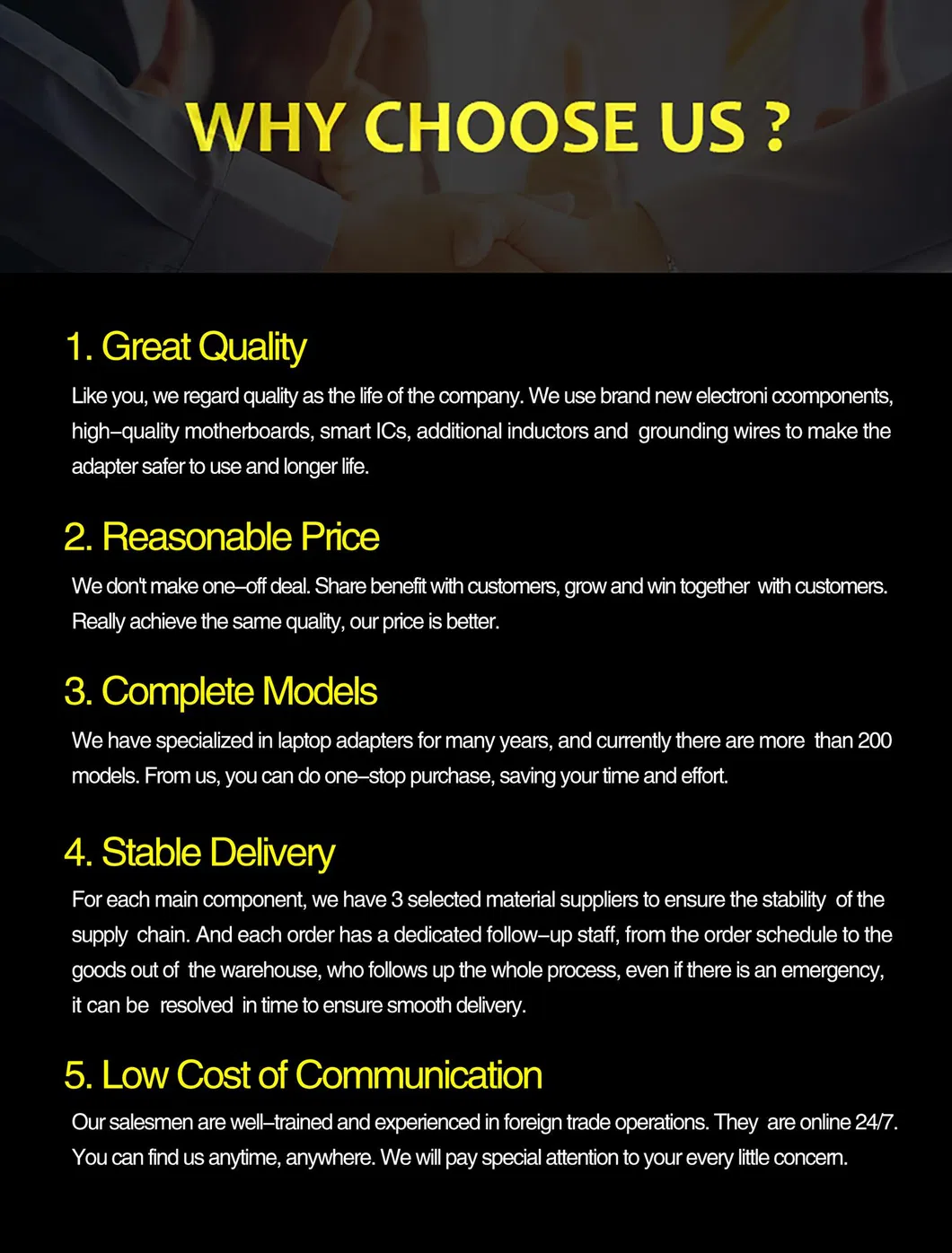 Growwin HP Laptop AC Adapter 90W 19V 4.74A