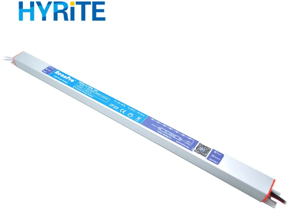 IP20 12V 24V 48W LED Slimline Driver Use for Narrow Space