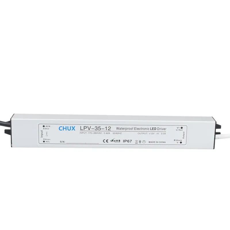 Lpv30W Waterproof Type 15V 30W LED Switching Power Supply SMPS