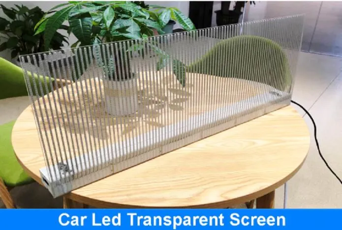 Outdoor Indoor LED Car Sign Compact Display for Advertisement