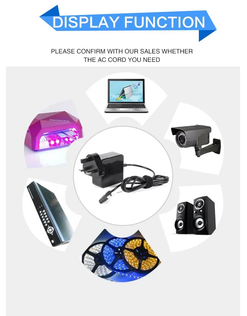 Popular Models AC Adapter for Lenovo Desktop Laptop 65W 20V 3.25A with Safety Approval