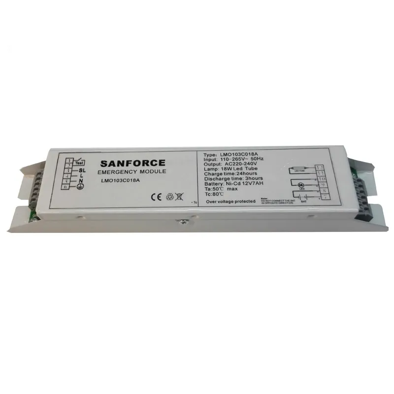 Sanforce 20W Full Power Emergency Lighting Module for LED Tube