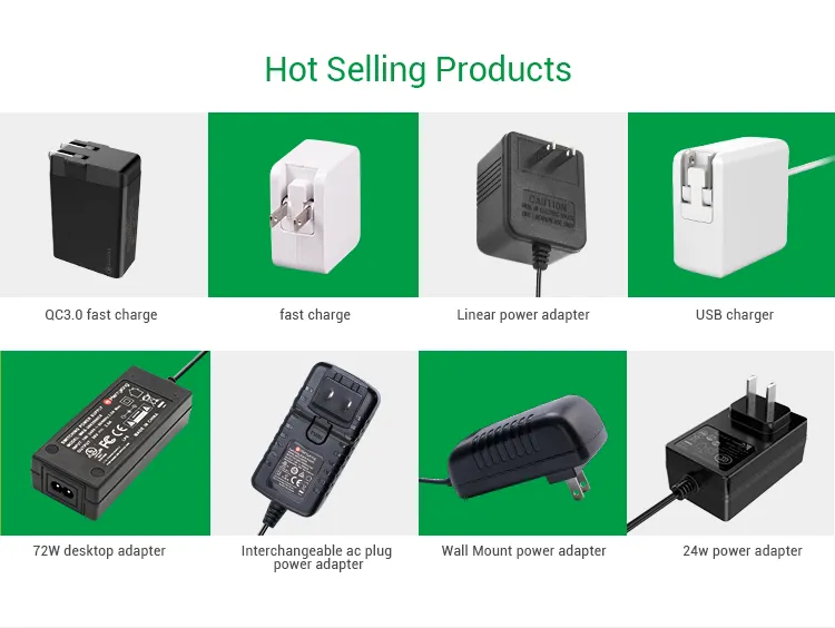 Spain Italy Power Adaptor 100-240VAC 6V 2.5A Switching Power Adapter CE Approved