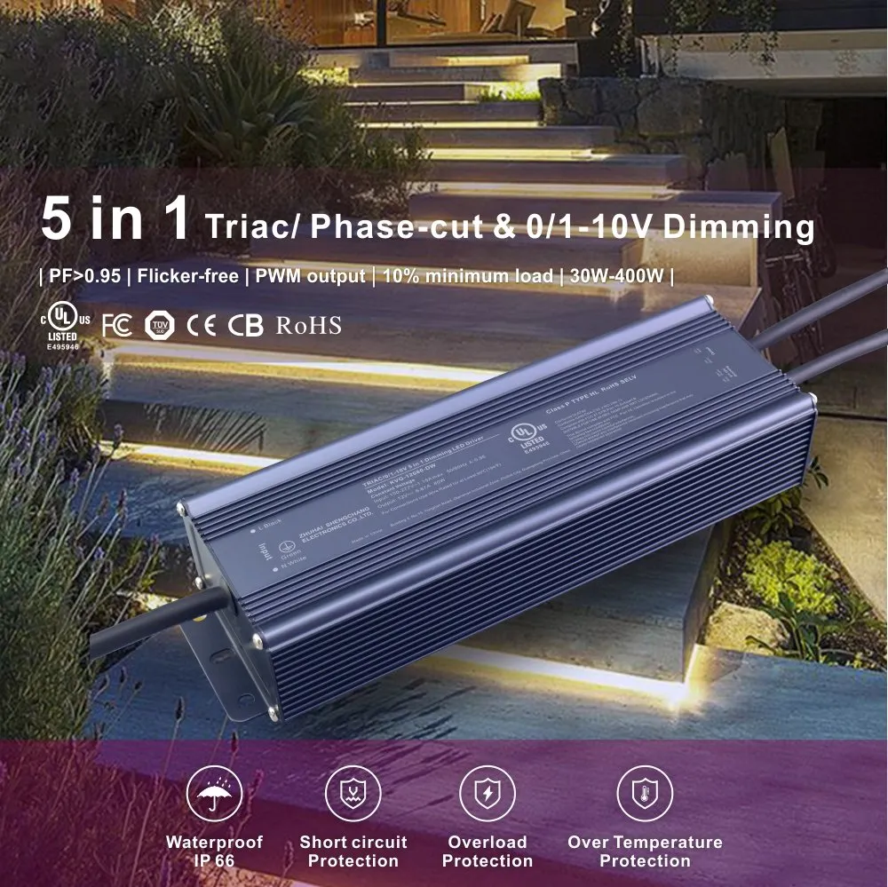 Triac 0-10V 1-10V Switch Power 30W 60W 100W 200W 300W 360W 400W LED Power Supply