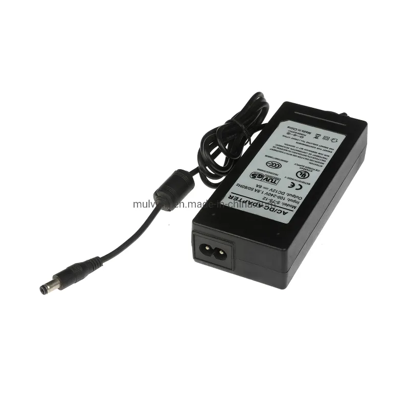 TUV Ce CB SAA C-Tick IEC Approved Laptop 24V2.5A 60W LED AC DC Switching Power Charger