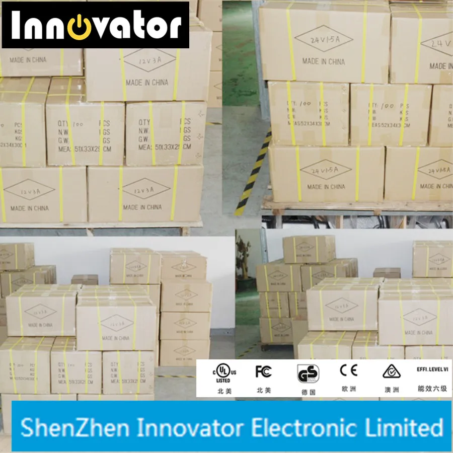 UL FCC Ce GS Certification Power Supply DC12V 24W Power Adapter
