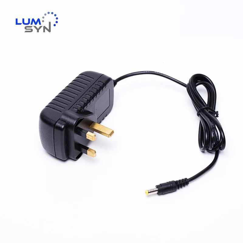 UL Ukca CE Certified 12V2a 24V1a 48V0.5A 24W Wall Mount Power Supply AC DC Adaptor with UK Us Europe Plug