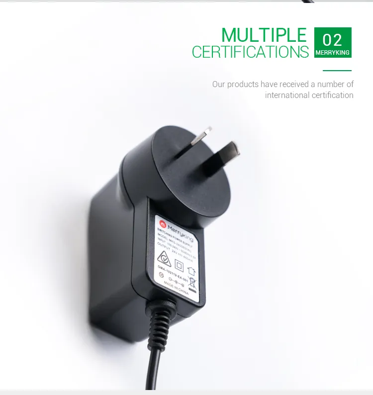 Universal Au Switching Power Supply 12V 1.25A AC DC Power Adapter with SAA Approval