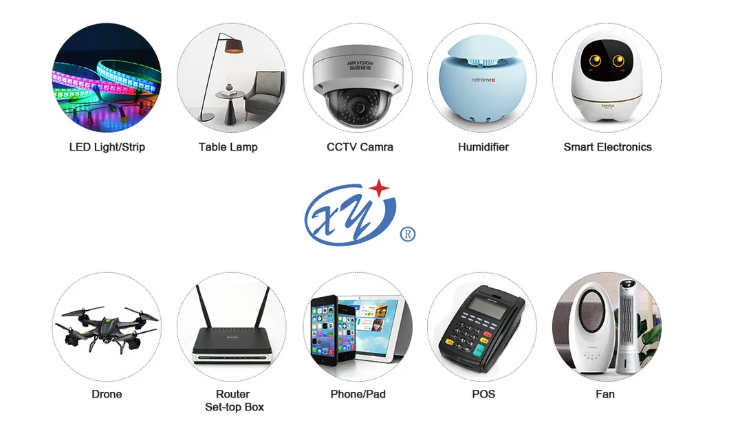 Us Plug 12V 2A Universal 24W Power Supply AC/DC Power Adapter