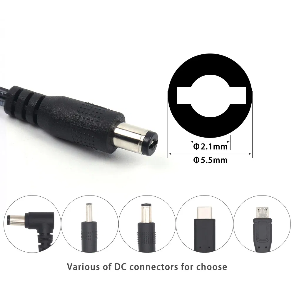 Us Plug 12V 2A Universal 24W Power Supply AC/DC Power Adapter